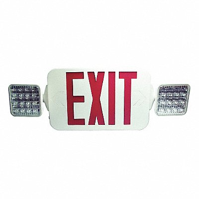 FULHAM FIREHORSE MFG# FHEC33WR, Exit Sign Combo 8-5/32inHx19-1/4inW NiCd