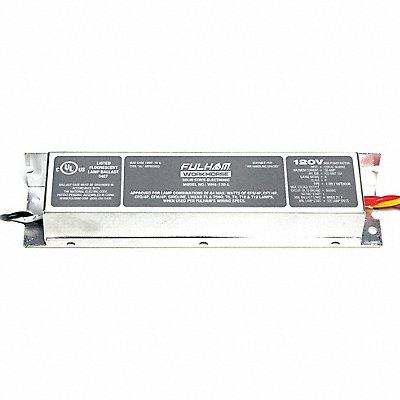 FULHAM FIREHORSE MFG# WH4120L, FLUOR Ballast Electronic Instant 62W