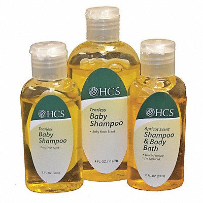 HCS MFG# HCS00722, Baby Shampoo Yellow 2 oz Baby Fresh PK96