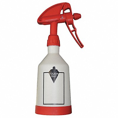 TOUGH GUY MFG# 35WT53, Dual Spray Bottle 0.5 L Red/White