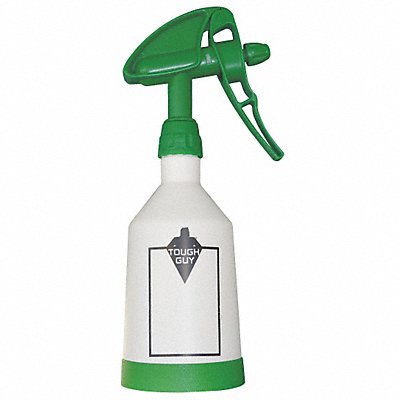 TOUGH GUY MFG# 35WT51, Dual Spray Bottle 0.5 L Green/White