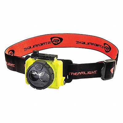 STREAMLIGHT MFG# 61602, Headlamp Polycarbonate Yellow 125lm