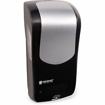 SAN JAMAR MFG# SH970BKSSGR, Rely Hybrid Soap Summit Blk Stainless