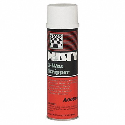 MISTY MFG# 1033962, Wax Stripper Foam 18 oz Aerosol Can PK12