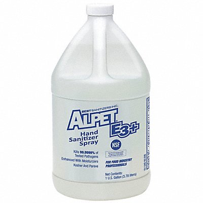 BEST SANITIZERS INC. MFG# SA10014, Hand Sanitizer Bottle Liquid PK4