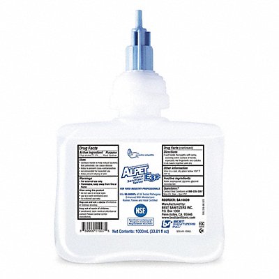 BEST SANITIZERS INC. MFG# SA10039, Hand Sani. Refill Cart. Ref. Liquid PK6