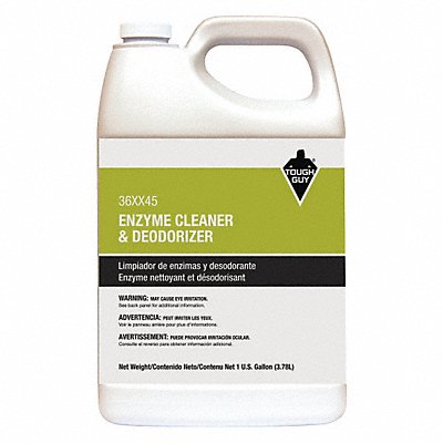 TOUGH GUY MFG# 36XX45, Floor Cleaner Deodorizer Liquid 1gal Jug