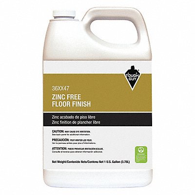 TOUGH GUY MFG# 36XX47, Floor Finish High Gloss 1 gal Jug