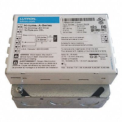 LUTRON MFG# L3DA4U1UKLCV240, LED Driver 120 to 277VAC 24VDC