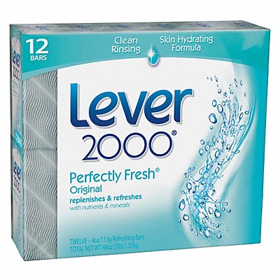 LEVER 2000 MFG# CB325835, Body Soap WH 4 oz Fresh PK72