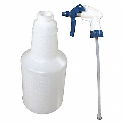 IMPACT MFG# 5024WG5802DZ91, Trigger Spray Bottle 24oz 10 7/8 H Clear