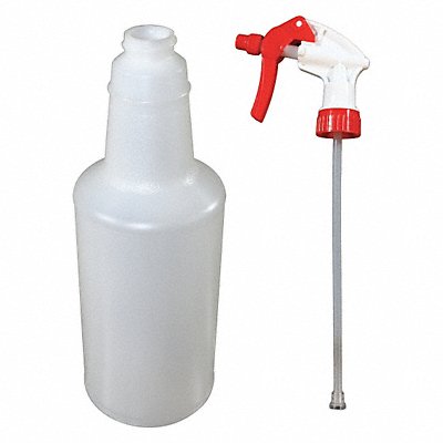 IMPACT MFG# 5032WG5906DZ91, Trigger Spray Bottle 32oz 12 1/2 H Clear