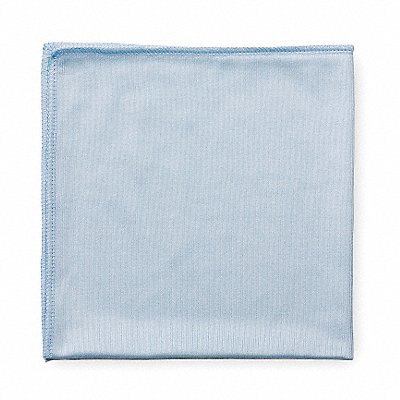 RUBBERMAID COMMERCIAL PRODUCTS MFG# FGQ63000BL00, Microfiber Glass Cloth PK12