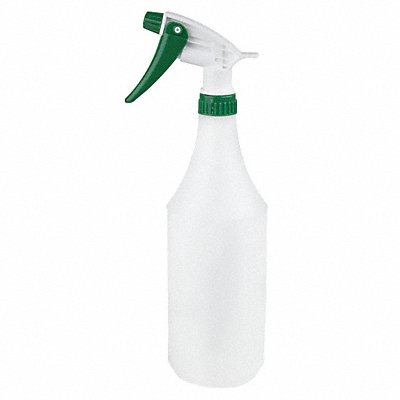 APPROVED VENDOR MFG# 130296, TriggrSprayBottle 32oz 12 1/2 H Whte PK3