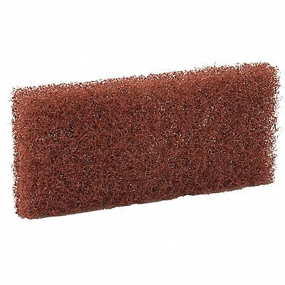 REMCO MFG# 552310PK, Cleaning Pad 9 5/8 in L Brown PK10