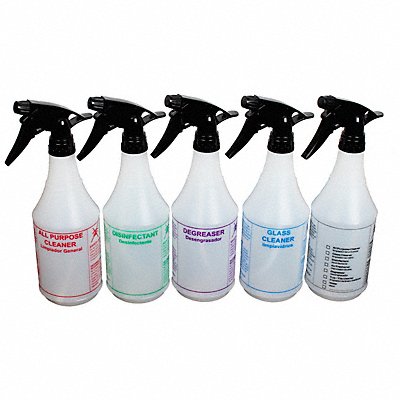 TOLCO MFG# 130115, TriggrSprayBottle 24oz 10 3/4 H Whte PK5