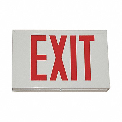 BRADY MFG# 56907, Exit Sign Red 120/270W