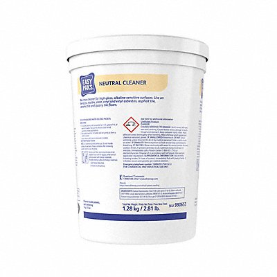 DIVERSEY MFG# 990653, Neutral Cleaner Packet 90 ct Bucket PK2