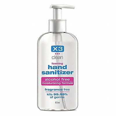 X3 CLEAN MFG# 10010, Hand Sanitizer Bottle Foam