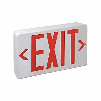 BIG BEAM MFG# XKL2RWWU, Exit Sign 1.7W Red 2 Faces