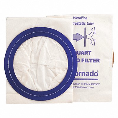 TORNADO MFG# 90557, Vacuum Bag For Backpack Vac PK10