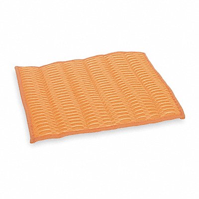 TOUGH GUY MFG# 3ZNE3, Microfiber Cloth 7 x 9 Orange 1/EA