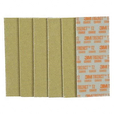 3M MFG# 86025, Polishing Pad Gold Shape Rectangular PK6