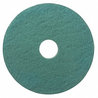 TOUGH GUY MFG# 402V78, Burnishing Pad Aqua Size 17 Round PK5