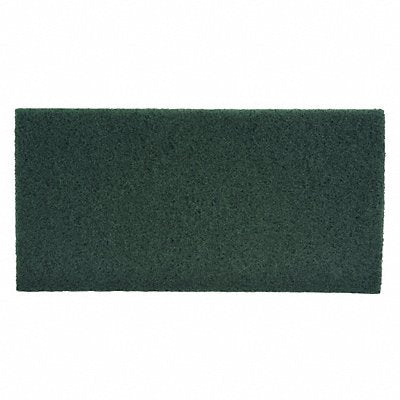 TOUGH GUY MFG# 402W25, Scrubbing Pad Green Size 20 x 14 PK10