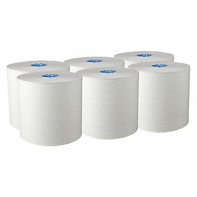 KIMBERLY-CLARK PROFESSIONAL MFG# 25637, Paper Towel Roll 700 ft White PK6