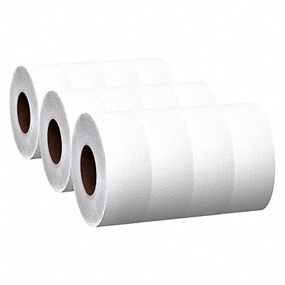 KIMBERLY-CLARK PROFESSIONAL MFG# 07805, Toilet Paper Roll Continuous White PK12