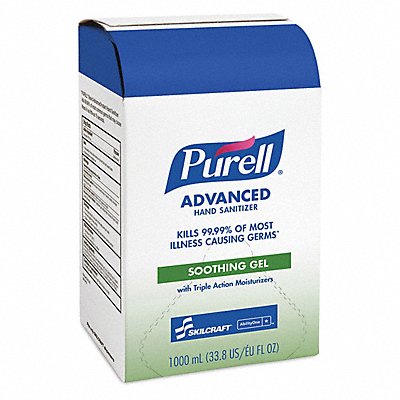 ABILITY ONE MFG# 8520015223888, Purell Soothing Gel 1000ml 8PK