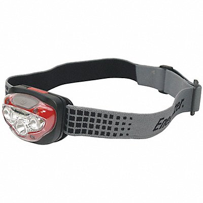 ENERGIZER MFG# HDBIN32EB, Headlamp Plastic Red 300lm