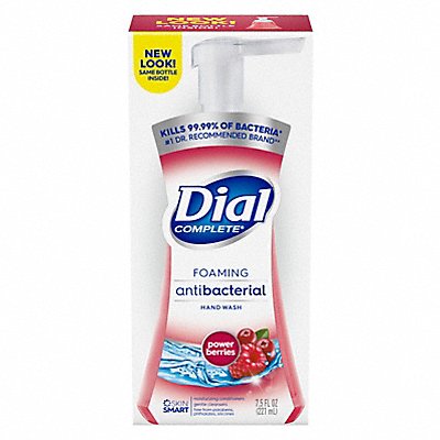 DIAL MFG# 03016, Hand Soap Red 7.5 oz Power Berry PK8