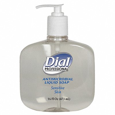 DIAL MFG# 80784, Hand Soap CLR 16 oz Pleasant PK12