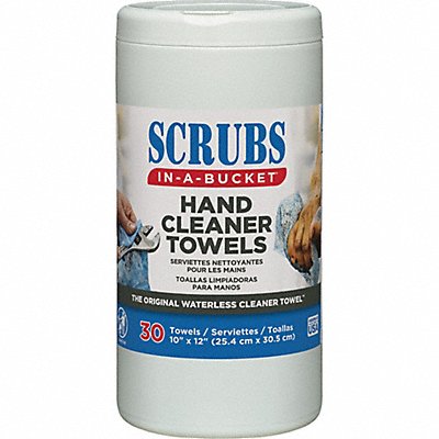 SCRUBS MFG# 42230, Hand Towels 10 x 12  Citrus PK6