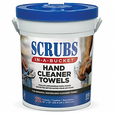 SCRUBS MFG# 42272, Hand Cleaning Towels 10 x 12  Citrus