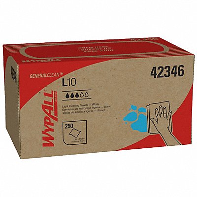 WYPALL MFG# 42346, Leightweight Utility Wipes PK24