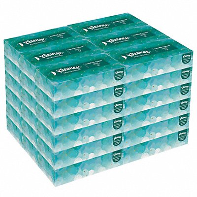 KLEENEX MFG# 21400, Facial Tissue 100 White PK36