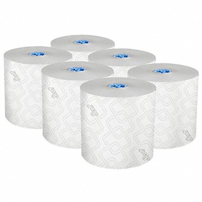 KIMBERLY-CLARK PROFESSIONAL MFG# 25702, Paper Towel Roll 1150 ft White PK6