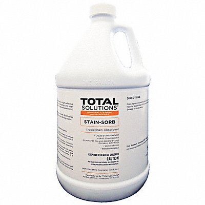 TOTAL SOLUTIONS MFG# 1595041, Stain Absorbent Liquid 1 gal Jug