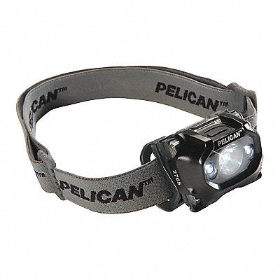 PELICAN MFG# 0276500103110, GenPurp Headlamp PolyCarb Black 155lm