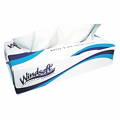 WINDSOFT MFG# WIN2360, Facial Tissue Pop Up Box PK30