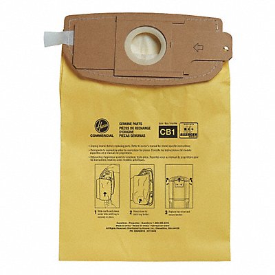 HOOVER COMMERCIAL MFG# AH10273, Vacuum Allergen Bag PK10