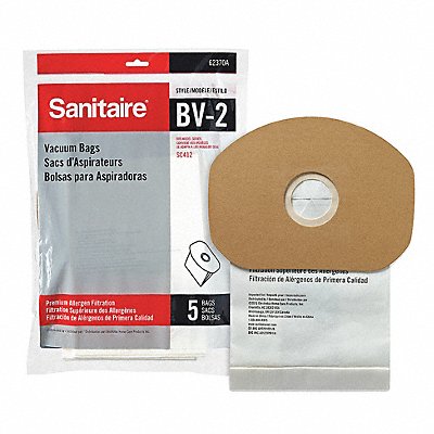 SANITAIRE MFG# 62370A10, Paper Bag PK5