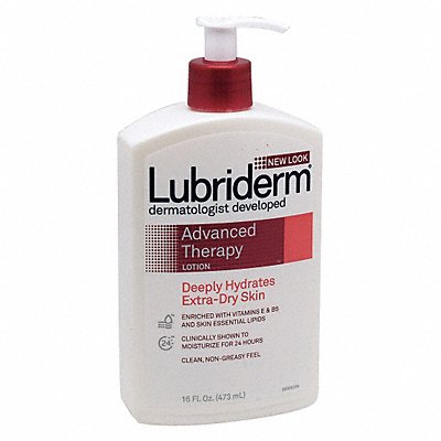 LUBRIDERM MFG# 48234, Hand and Body Lotion Bottle 16 oz PK12