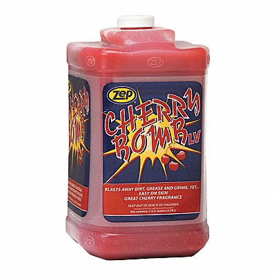 ZEP MFG# 329124, Hand Cleaner Red 1 gal Cherry PK4