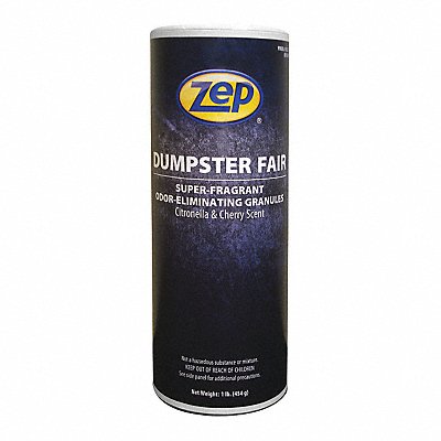 ZEP MFG# F03301, Odor Eliminator 1 lb Canister PK12