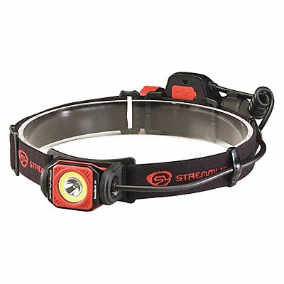 STREAMLIGHT MFG# 51064, Industrial Headlamp Nylon Red 375lm