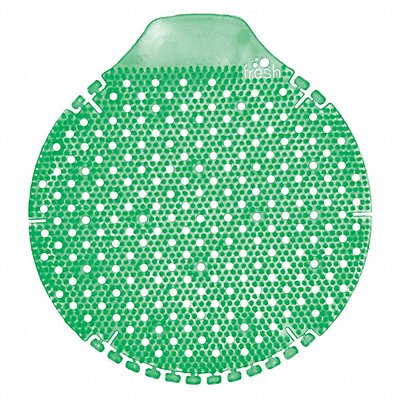 TOUGH GUY MFG# 454G77, Urinal Screen Round Green 150 g PK6